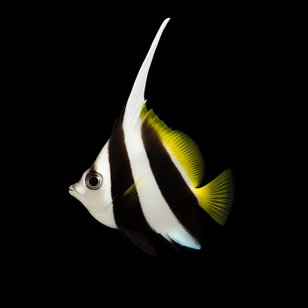 Heniochus diphreutes (Schooling Bannerfish) XXL