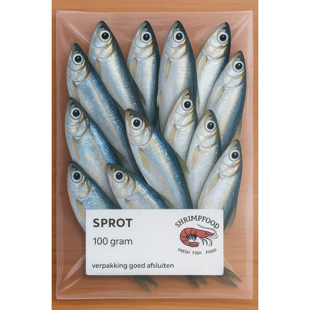 Shrimpfood - Sprot (Smelt) - 200 g