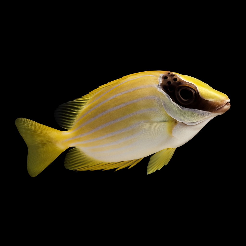 Siganus puellus (Masked Spinefoot) XL