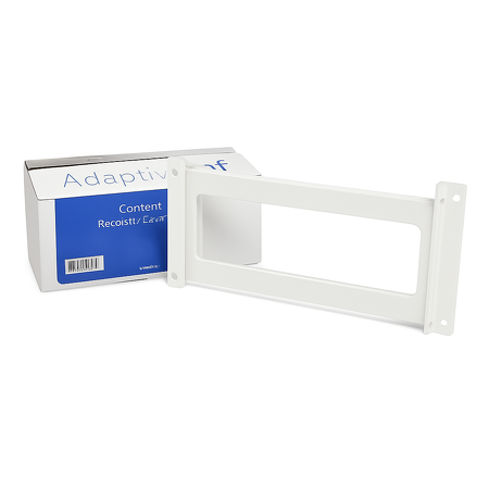 Adaptive Reef - Controller Cabinet Recessed Faceplate - Wit - Double Slat