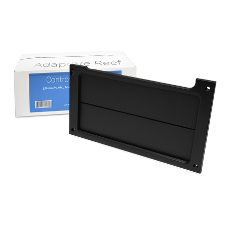 Adaptive Reef - Controller Cabinet Recessed Faceplate - Zwart - Double Slat
