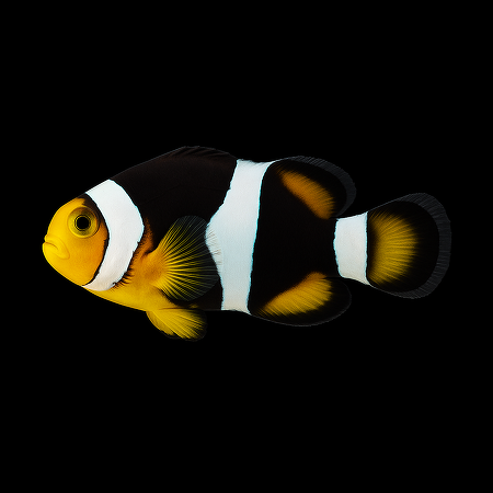 Amphiprion percula (Onyx) - DJM Bred