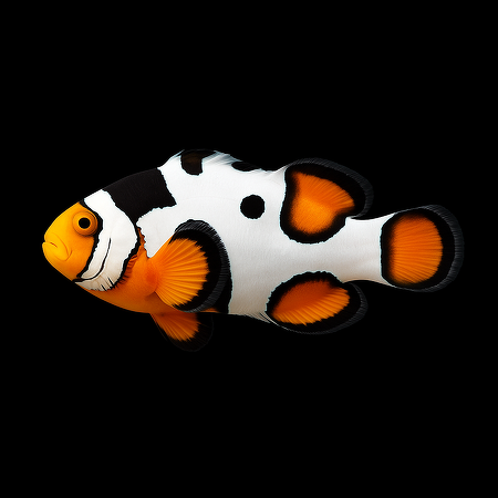 Amphiprion percula (Premium Picasso) - DJM Bred