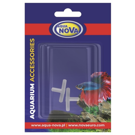 Aqua Nova 4mm 90 graden T-stuk (2 stuks)