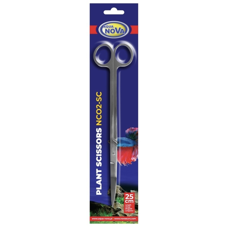 Aqua Nova Curved Scissors 25cm