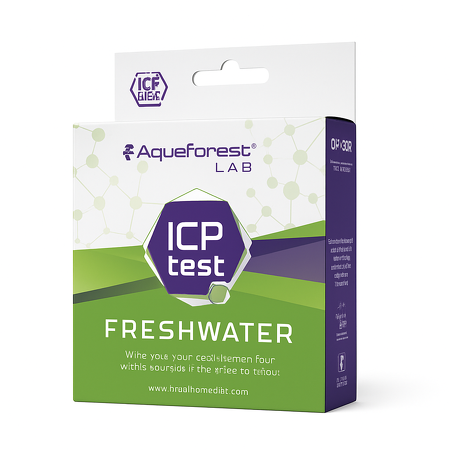 Aquaforest ICP Test Freshwater &ndash; Nauwkeurige wateranalyse voor zoetwateraquaria