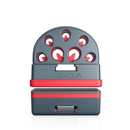 AVIDAQUA - Seven-tube magnetic tube organizer