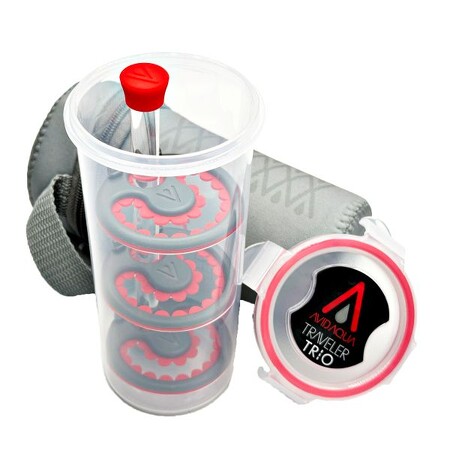 AVIDAQUA - Traveller Trio with Insulator Included - 12 Frag