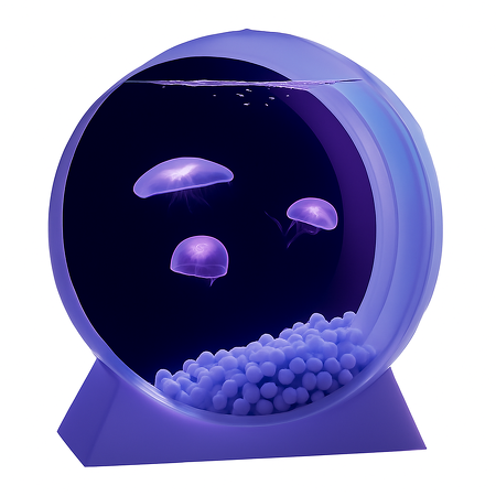 DJM - Jelly fish aquarium colour