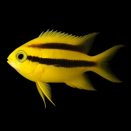 Neoglyphidodon nigroris (Black and Gold Chromis)