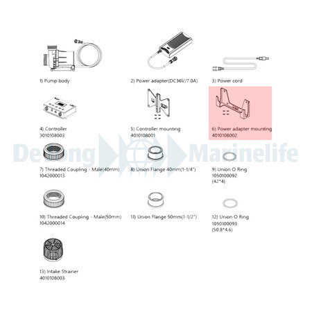 Octo - Adapter mounting (only suitable for VarioS 10)