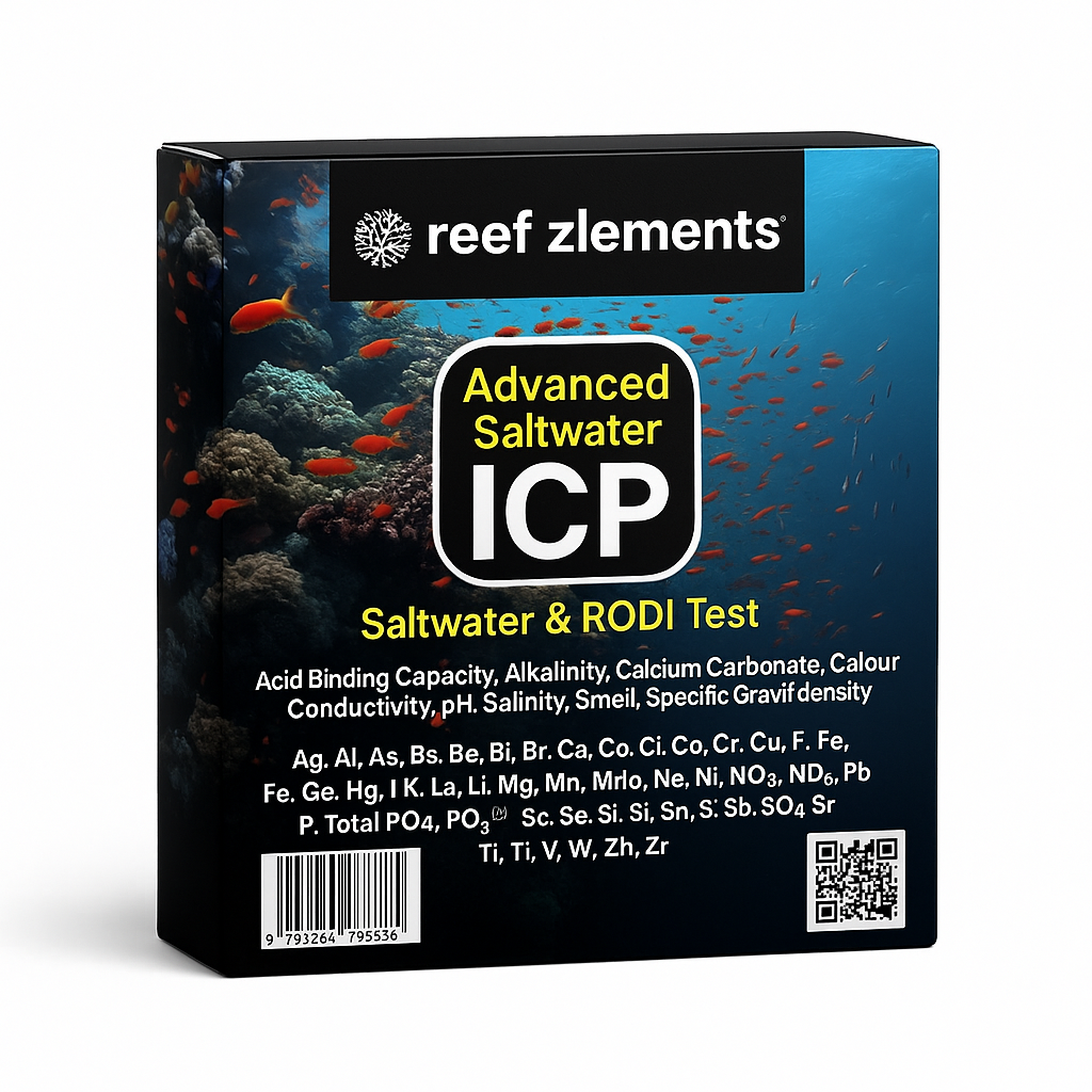 D-D Reef Zlements ICP Test (RODI + Saltwater)
