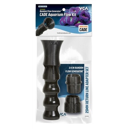 VCA CADE Flow Kit with 3/4in Random Flow Generator and 25mm Pipe Adapters